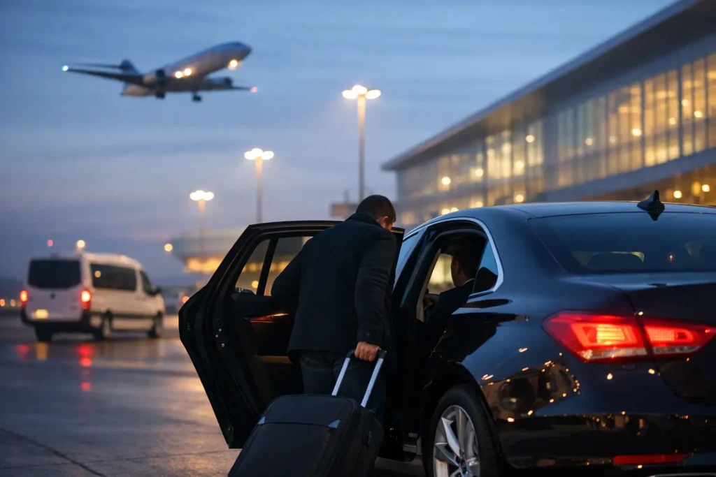 Transport aéroport pour un vol très tôt