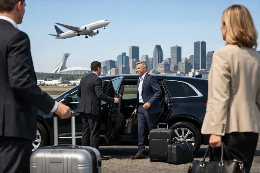 Guide transport aéroport pour entreprises à Montréal
